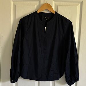 Madewell Dark Blue Shirt NWT